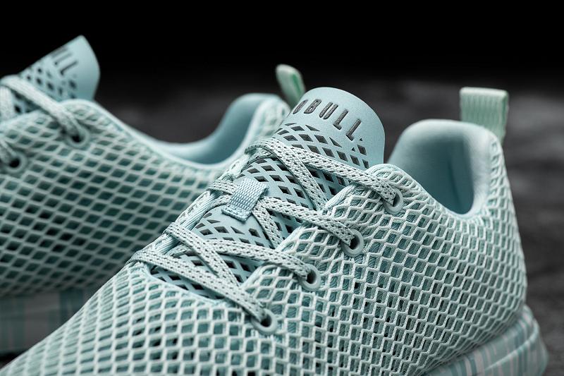 Nobull Davidsdottir Mesh Runner Men's Running Shoes Turquoise | USA X1043Y